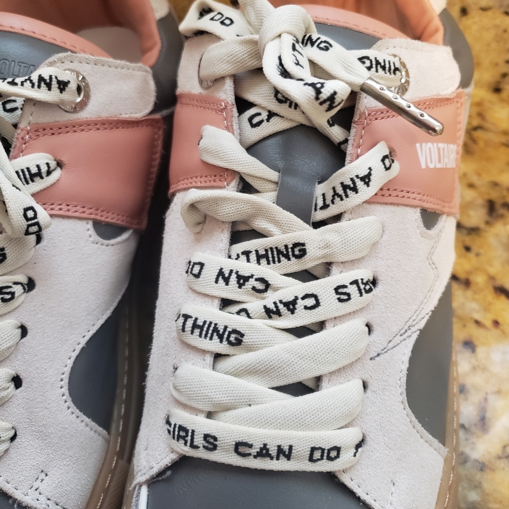 Zadig & Voltaire Sneakers Leather & Suede Multico… - image 6